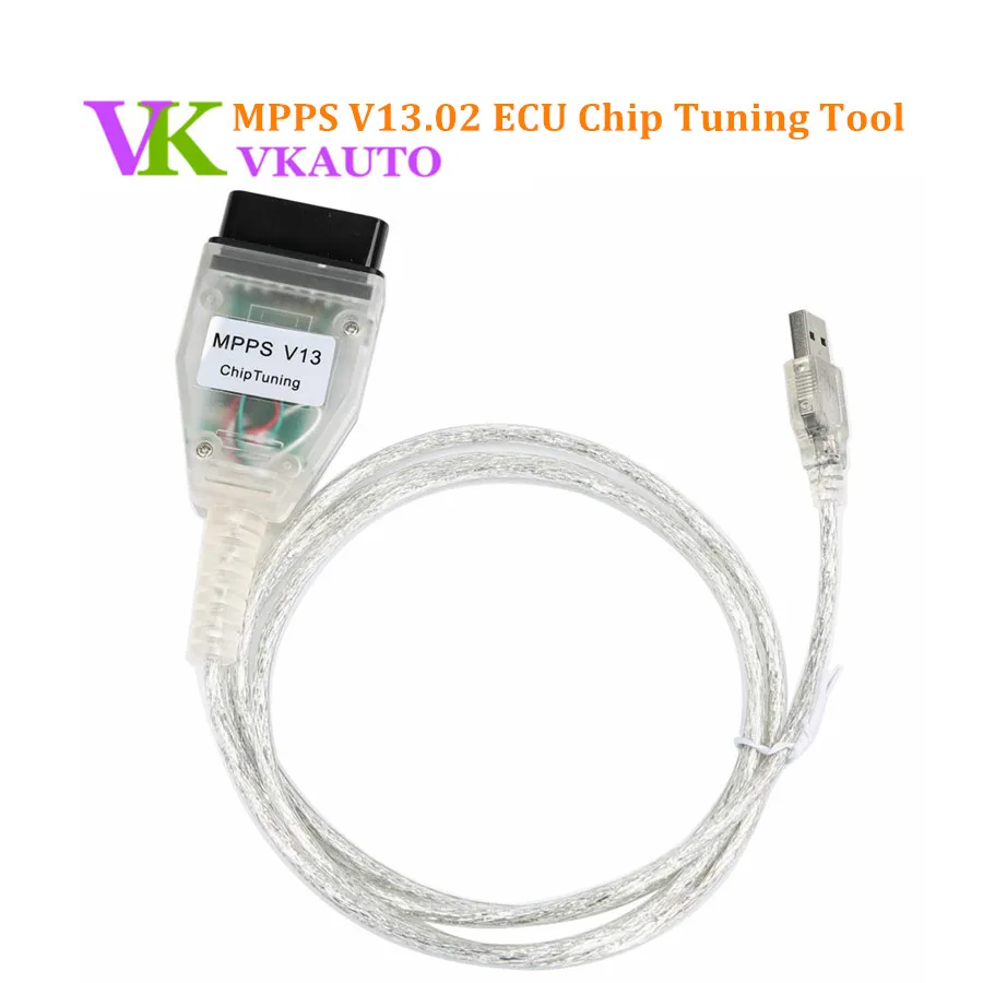 

SMPS MPPS V13.02 ECU чип Remap для настройки флэш-памяти USB OBD2 интерфейс K + CAN MPPS V13