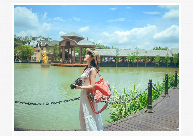 Womens camera shoulder tote bag KM5135-9