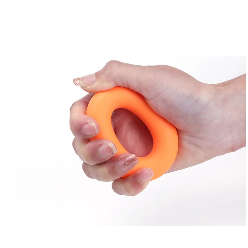 3 шт силиконовая рукоятка О-образная здоровая сила пальцев сила рук тренировочное кольцо тренажер фитнес-мышечный разработчик 30 40 50 фунтов