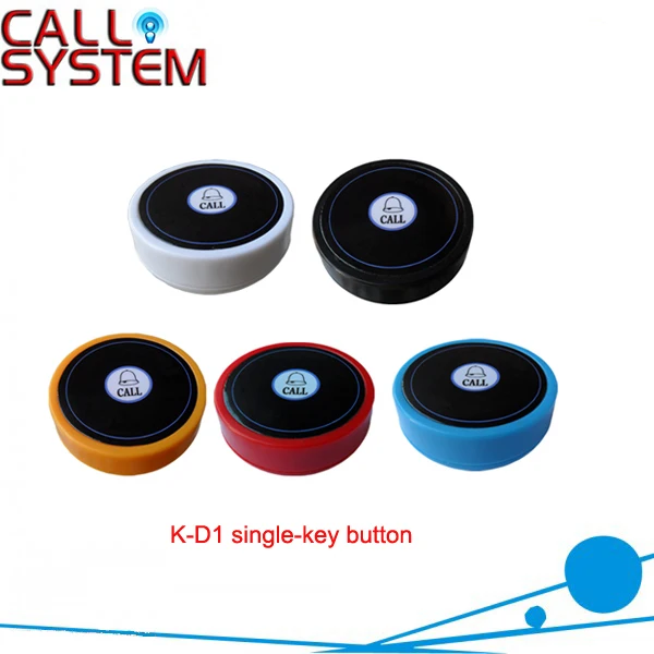 

K-D1 1 key button wireless calling system for restaurant