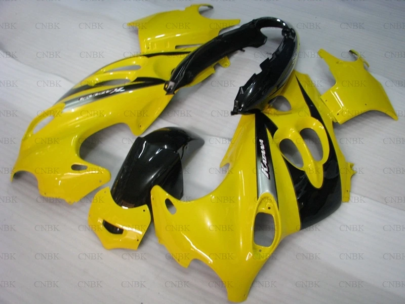 Комплект обтекателей для GSX 600F 1998 - 2006 Katana Suzuki GSX600F 05 06 желто-черный мотоциклетный