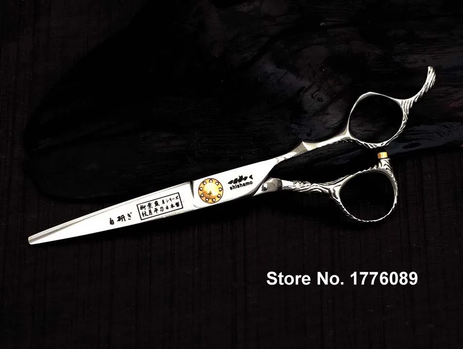 6," дюймов Высокое качество ножницы для стрижки волос, Япония, VG10 кобальта ножницы волос, Профессиональная парикмахерская scisosrs M-60