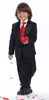 Мальчик костюмы две Кнопки Мальчик Смокинги Зубчатый Нагрудные Костюм Детей Дети Свадьба/Пром Костюмы трех частей костюм(куртка+ жилет+ брюки+ галстук - Цвет: as pictures shows