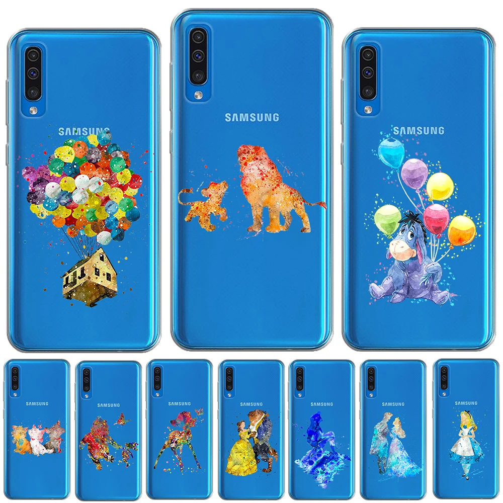 

Watercolor Tinkerbell Mermaid Deer Silicon Cover For Samsung Galaxy A10 A20 A30 A40 A50 A60 A70 A80 A9 2018 M10 M20 M30 TPU Case