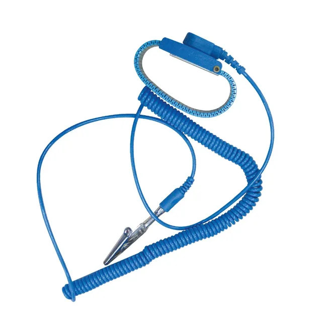 Adjustable Anti Static Bracelet Electrostatic ESD Discharge Cable Reusable Wrist Band Strap Hand With Grounding Wire 5