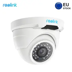 Reolink IP-камера наружного аудио 4-мегапиксельное дневное и ночное видение. Удаленный просмотр P2P Onvif Bullet Наружная камера наблюдения RLC-420