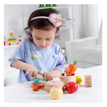 N182 Новые горячие деревянные моделирование кухонная газовая плита для приготовления пищи вырезать детей дома раннего образования развивающие игрушки