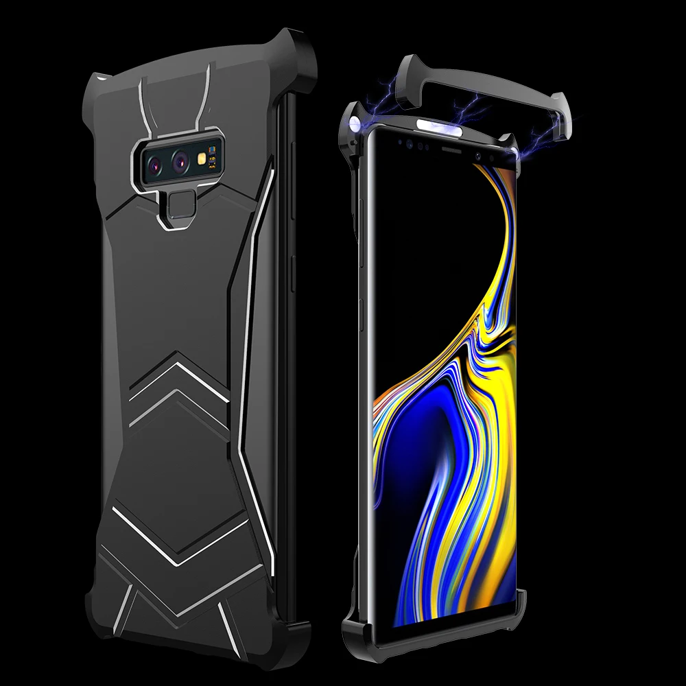 R-Just для samsung Note 9 Note9 S10 E Магнитный чехол тонкий магнит металлический бампер задняя крышка чехол для samsung Galaxy S10 Plus S10e