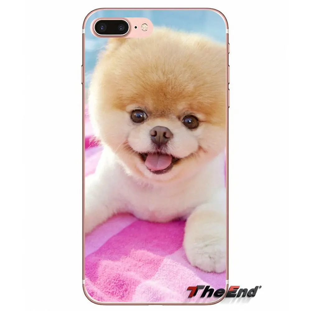 Мягкий чехол для домашних животных boo pomeranian Xiaomi Redmi 4 3 3S Pro Mi3 Mi4 Mi4i Mi4C Mi5 Mi5S Mi Max Note 2