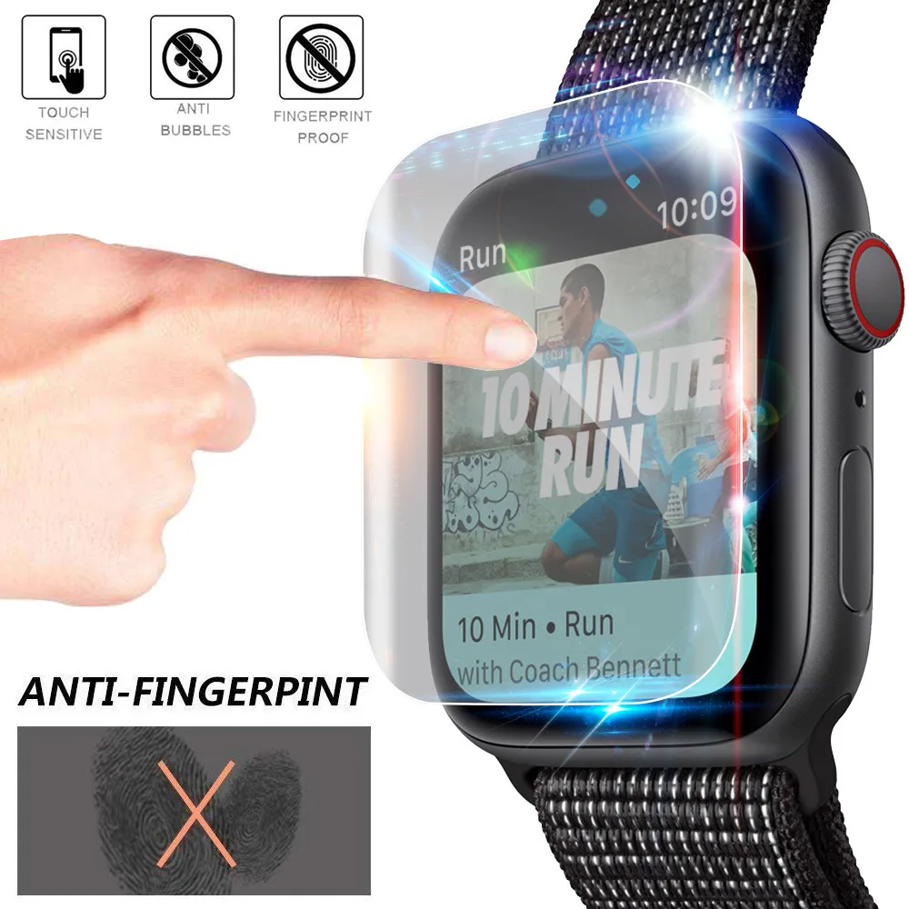 

2-6Pack Explosion-proof TPU Screen Protector Film For Apple Watch Series 4 (40mm)