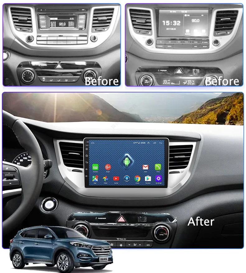 Clearance 4G Lte All Netcom 9 inch android 8.0 For Hyundai Tucson 2015-2018 Auto vehicle car multimedia GPS navigation system 1 Clearance 4G Lte All Netcom 9 inch android 8.0 For Hyundai Tucson 2015-2018 Auto vehicle car multimedia GPS navigation system 1