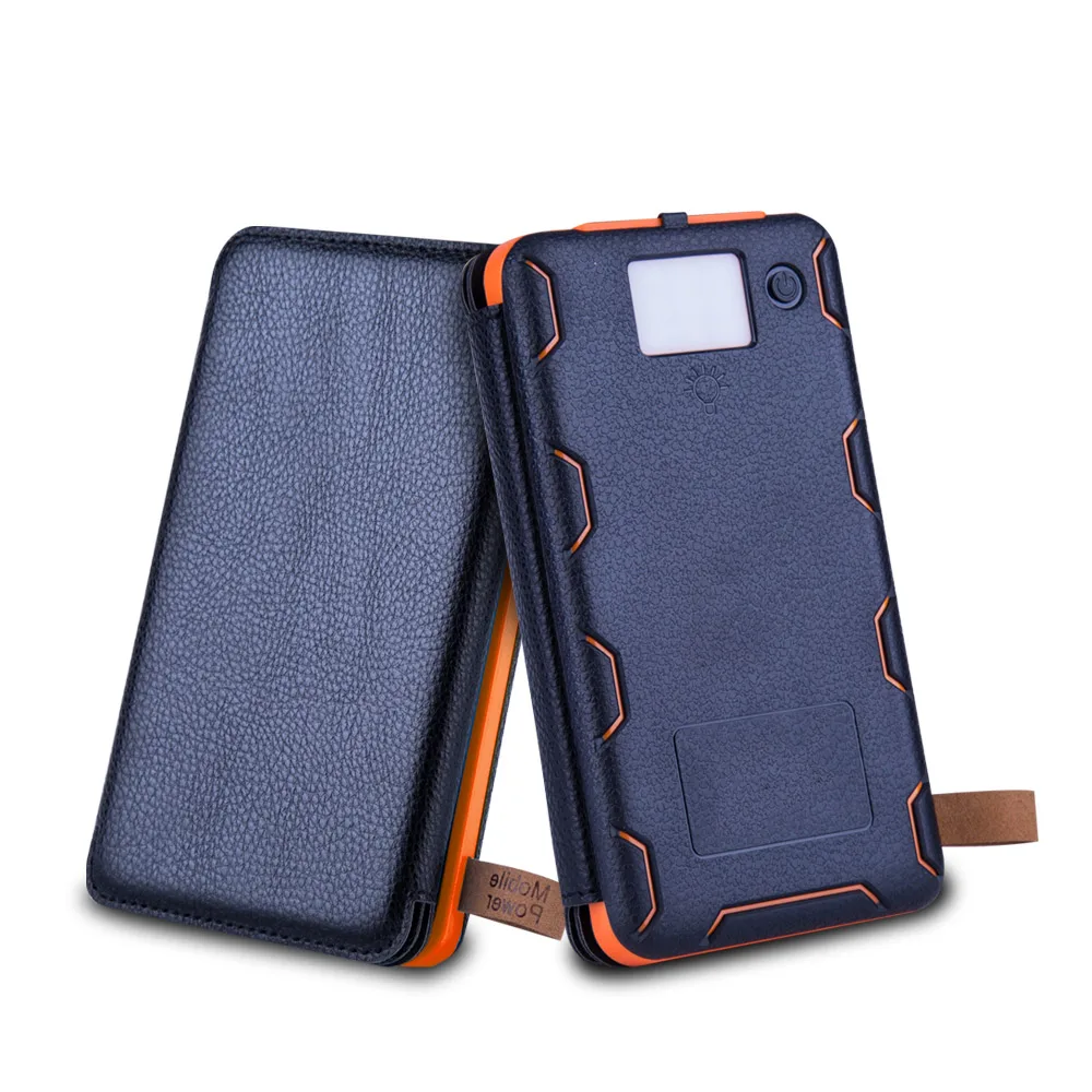 Tollcuudda Portable Phone Power Bank Solar Charger Panel 10000mAh External Battery For Iphone Xiaomi Huawei Universal Powerbank