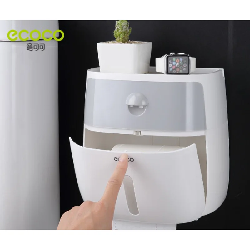 

Bathroom Paper Mobile Phone Holder with Shelf Bathroom Towel Rack Toilet Paper Holder Tissue Boxes Paper Holder