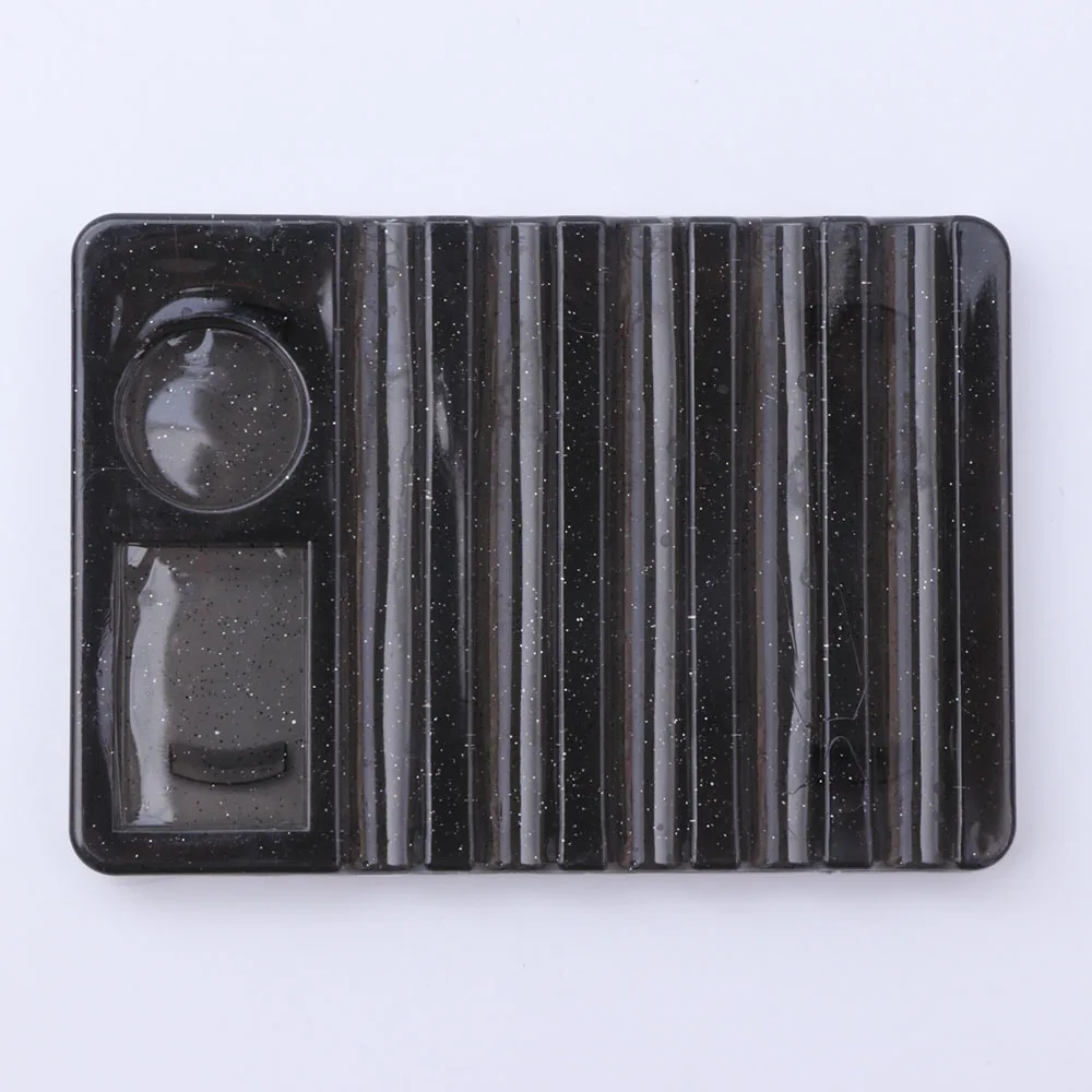 NC387 Black 1 шт., акриловая Палитра кистей для ногтей, ручка для демонстрации, подставка для полки, держатель для выставки, профессиональный дисплей, инструменты для маникюра, BENC276 - Цвет: NC387 Black