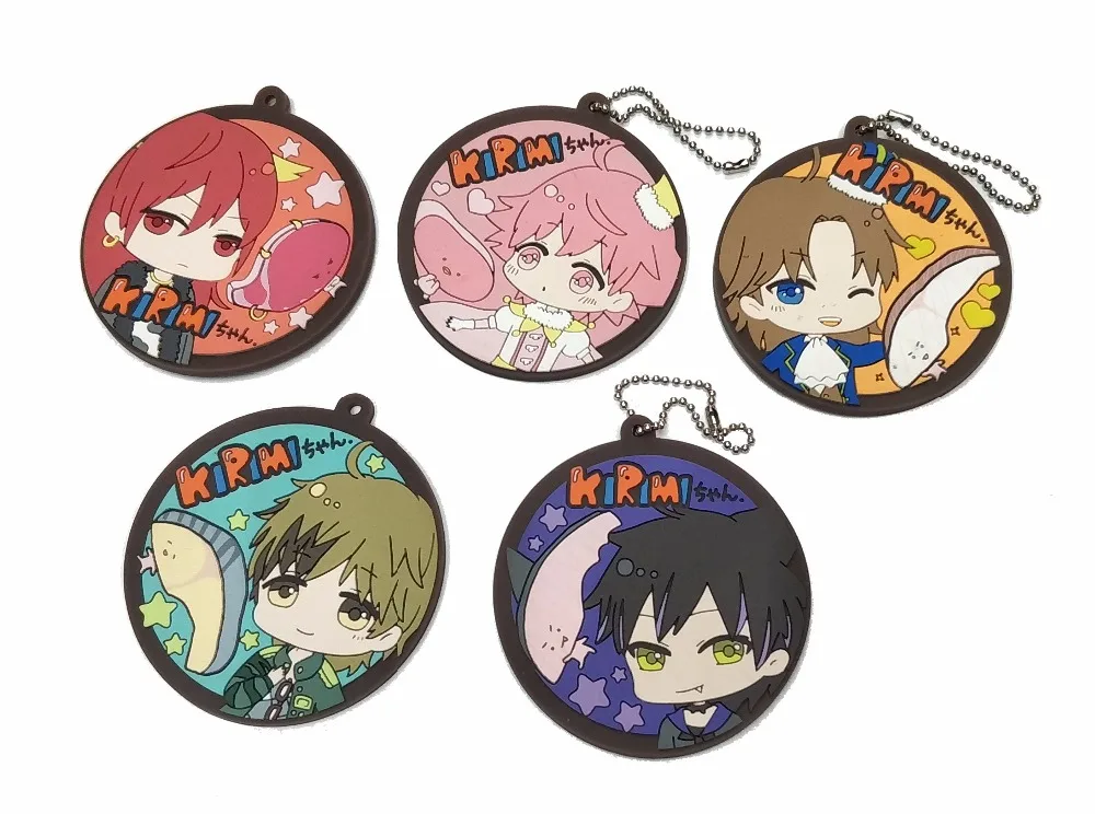 Kirimi Original Japanese Anime Figure Rubber Silicone Sweet Smell Mobile Phone Charms/key Chain