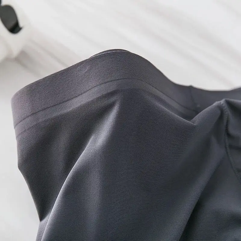 Новые 3 шт Ice Silk, для мужчин нижнее белье мужские боксеры мягкие и бесшовные сексуальные дышащие мужские боксеры Calecon Homme Боксеры Шорты