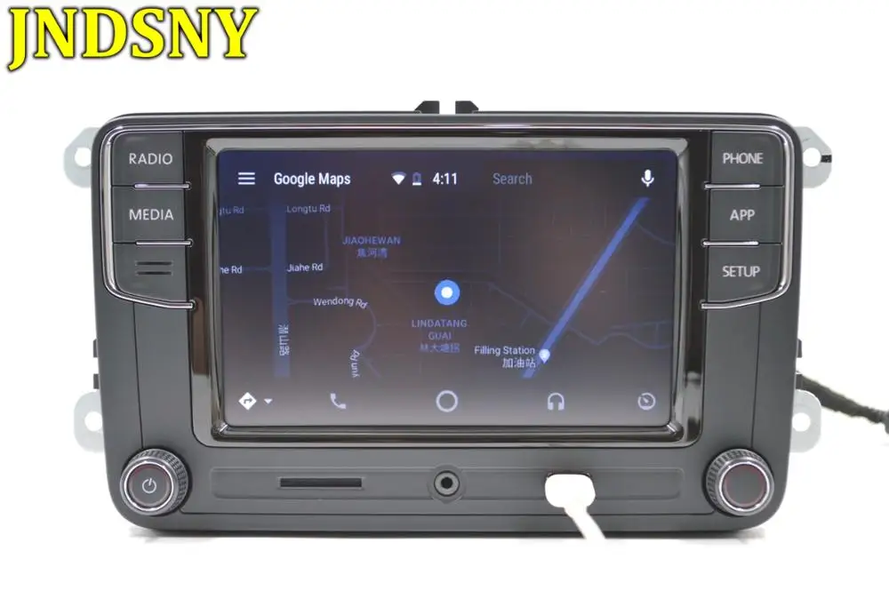 JNDSNY Android Авто CarPlay R340G RCD330G Noname RCD330 Plus MIB радиоприемник для VW Golf 5 6 Jetta CC Tiguan Passat Polo RCD510 RCN210