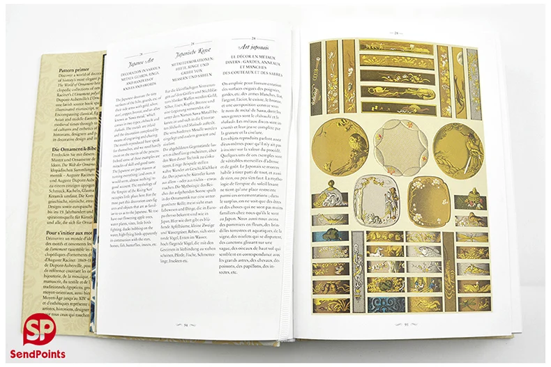 Новый мир орнамента книга для взрослых графический узор дизайн книги по искусству одежда в твердом переплете книги