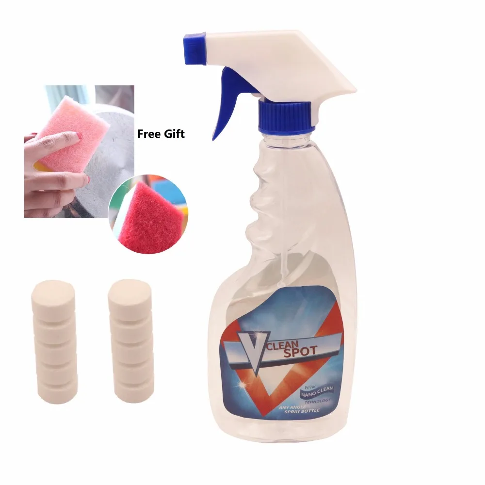 Hot Multifunctional Effervescent Spray Cleaner Set With