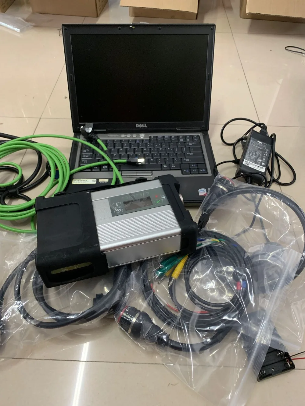  Mb star scanner sd c5 con hdd software más nuevo super con laptop d630 4g para coches y camiones la