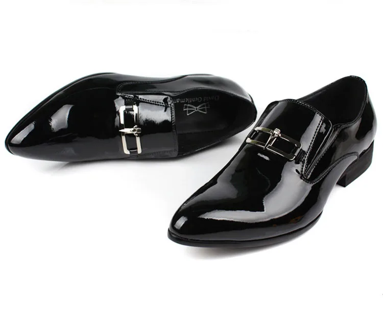 Туфли Мужские Лакированные Черные Купить