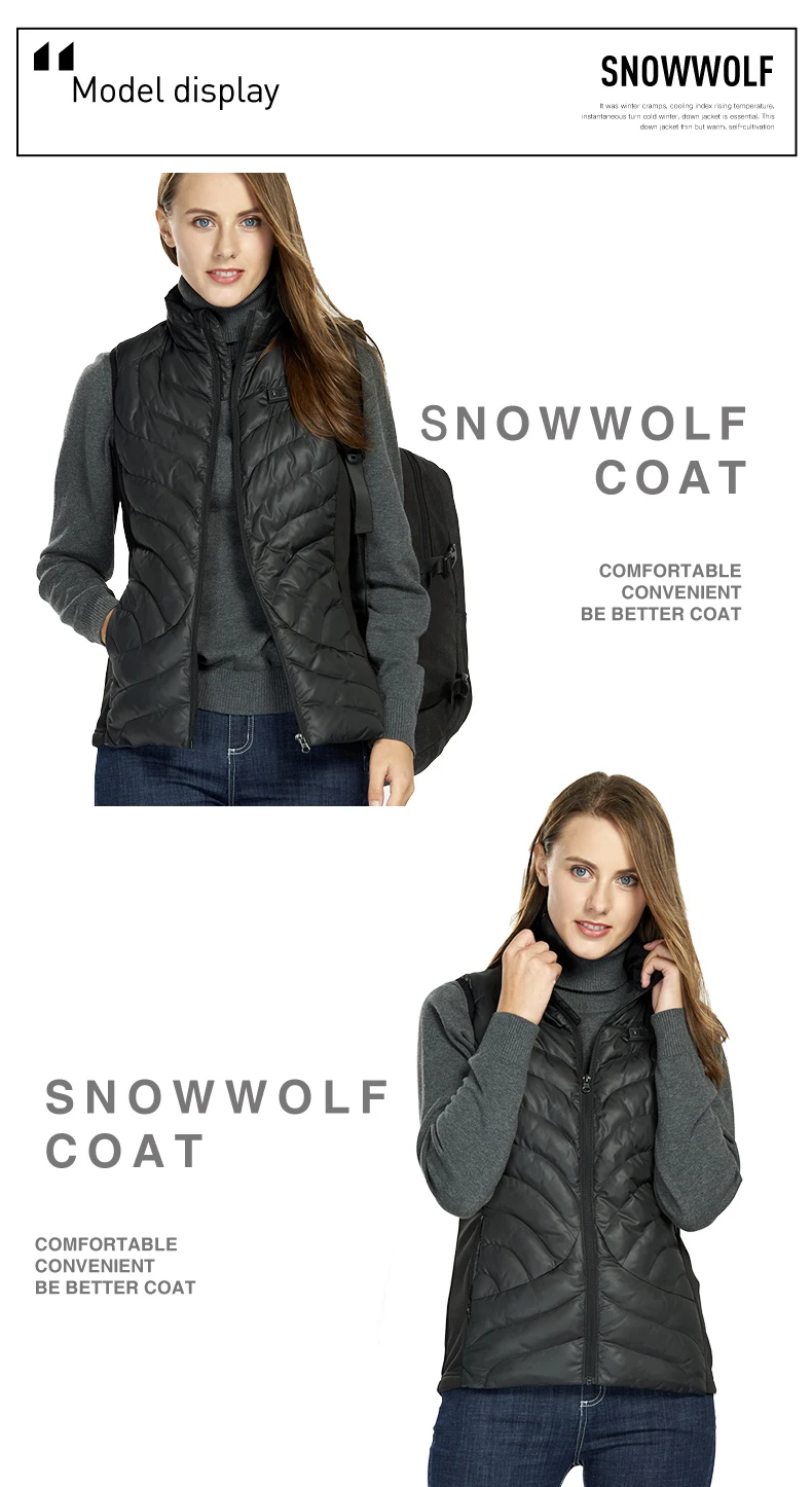 Snowwolf 2019 mulheres ao ar livre roupas
