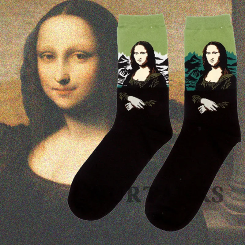 LNRRABC 19 узоров, хлопковые носки с известными рисунками, Харадзюку, дизайнерские носки для женщин и мужчин, художественные носки, аксессуары для одежды