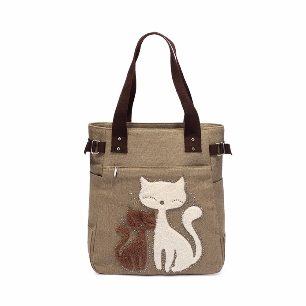 

ZENTEII Women Canvas Handbag Tote