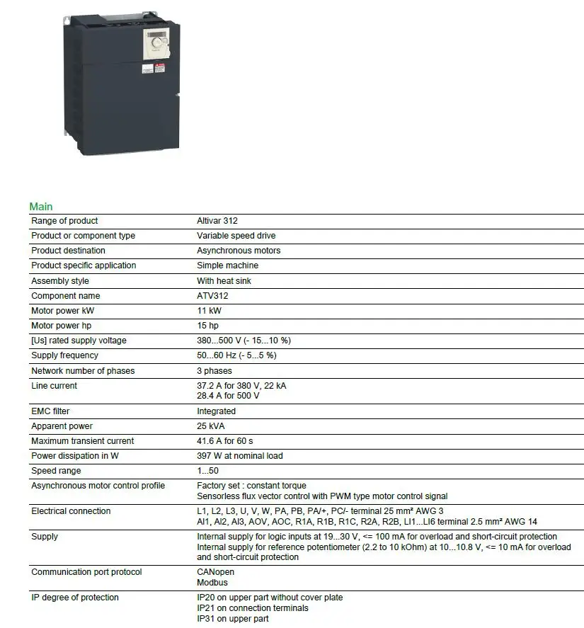 ATV312HD11N4-M