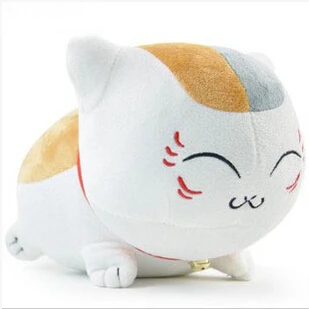 Natsume Yuujinchou Nyanko Sensei плюшевый Кот Аниме кукла игрушка Рождественский подарок 1 шт. " 20 см - Цвет: Черный