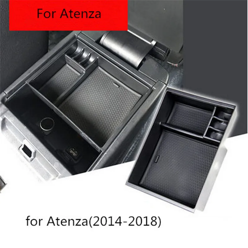 Автомобили для Mazda MK 6 Atenza CX-5 CX5 центральный подлокотник коробка для хранения автомобильный Органайзер, укладка уборки автомобиля Стайлинг