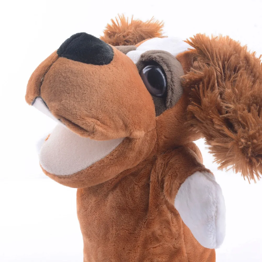 Новинка ручной Перчаточные куклы Симпатичный плюшевый велюр Животные для