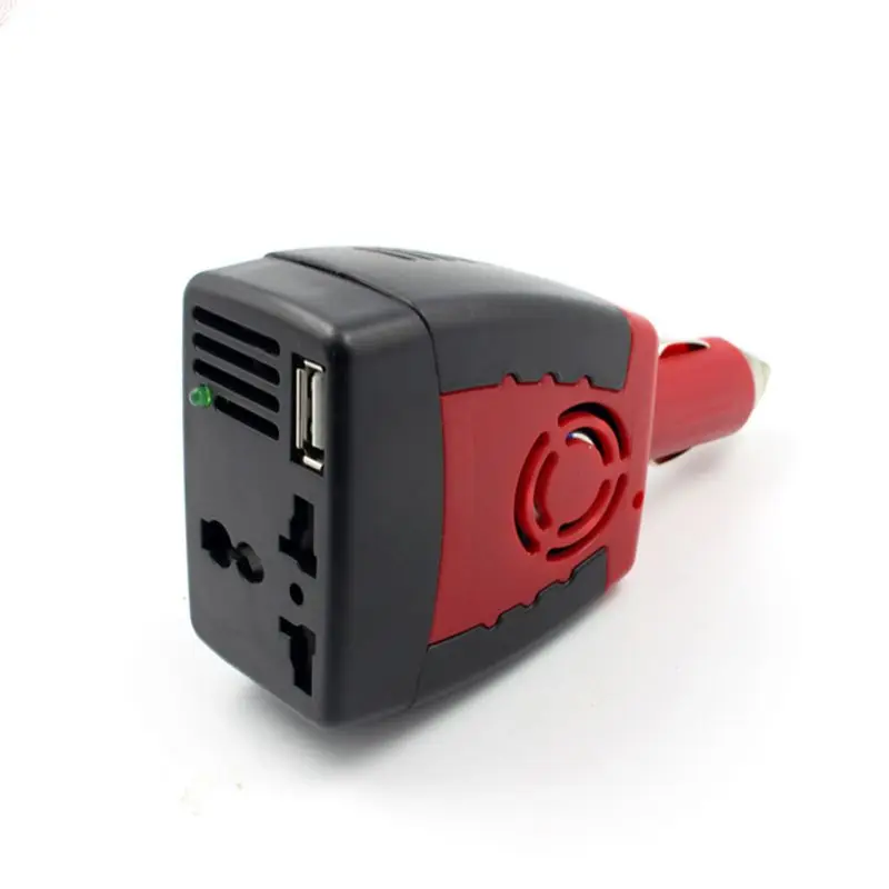 150 Вт автомобильный инвертор USB Питание DC 12 V-AC 220 V конвертер с 2.1A двойной автомобильный usb-адаптер универсальная розетка