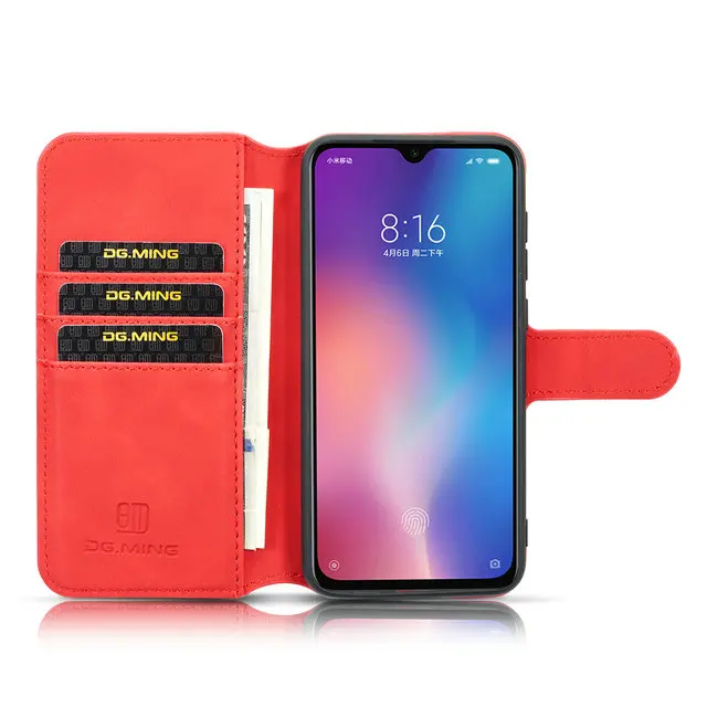 Для Xiaomi mi 9 T чехол Xiaomi mi Note 10 CC9 Pro чехол Роскошный кожаный флип Funda Xiaomi mi 9 SE чехол mi 9 T Pro 9 T противоударный чехол