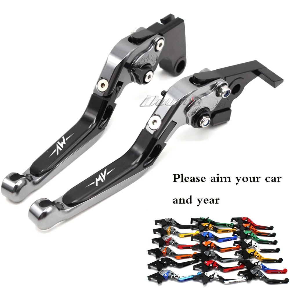 

For MV Agusta Dragster 800/RR 2014-2016 Turismo Veloce 800 2014 Motorcycle Folding Extendable Brake Clutch Levers