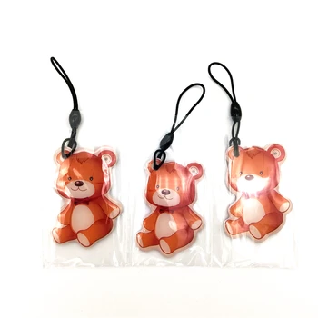 

1Pcs 125khz RFID T5577/T5557/T5567 Duplicator Rewritable Copy Clone Blank Card Door keys Keychain Token tags Keyfobs