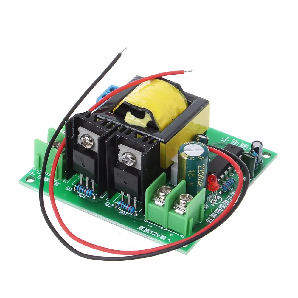 

DC-AC Converter 12V to 110V 200V 220V 280V 150W Inverter Boost Board Transformer