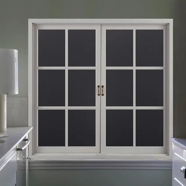 Aliexpress Blackout Privacy Window Film Cling Dark Blackout Privacy Window Film Cling Dark Tinting Non Adhesive Gl Sticker 100
