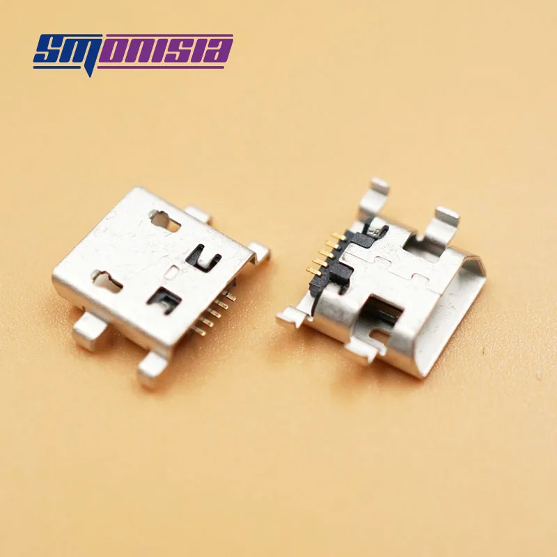 

Smonisia Bevel Mouth Micro Power Charging Port Connector for Digital Product For Pournelle PLOYER MOMO mini P707