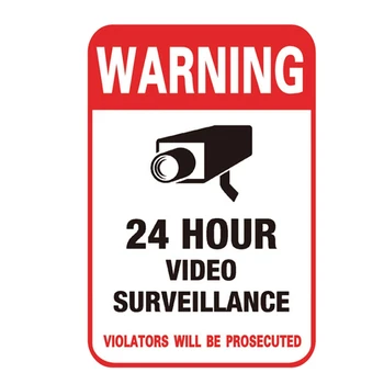 

NEW 3pcs/lot Sunscreen Home CCTV Video Surveillance Security Camera Alarm Sticker Warning Decal Signs