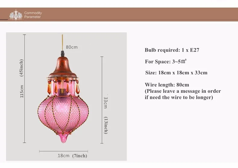 Bohemian Mediterranean Blue Crystal Ceiling Drop Light Pendant Lamp Lampshade Lighting Fixture for Room Restaurant Cafe Decor (23)