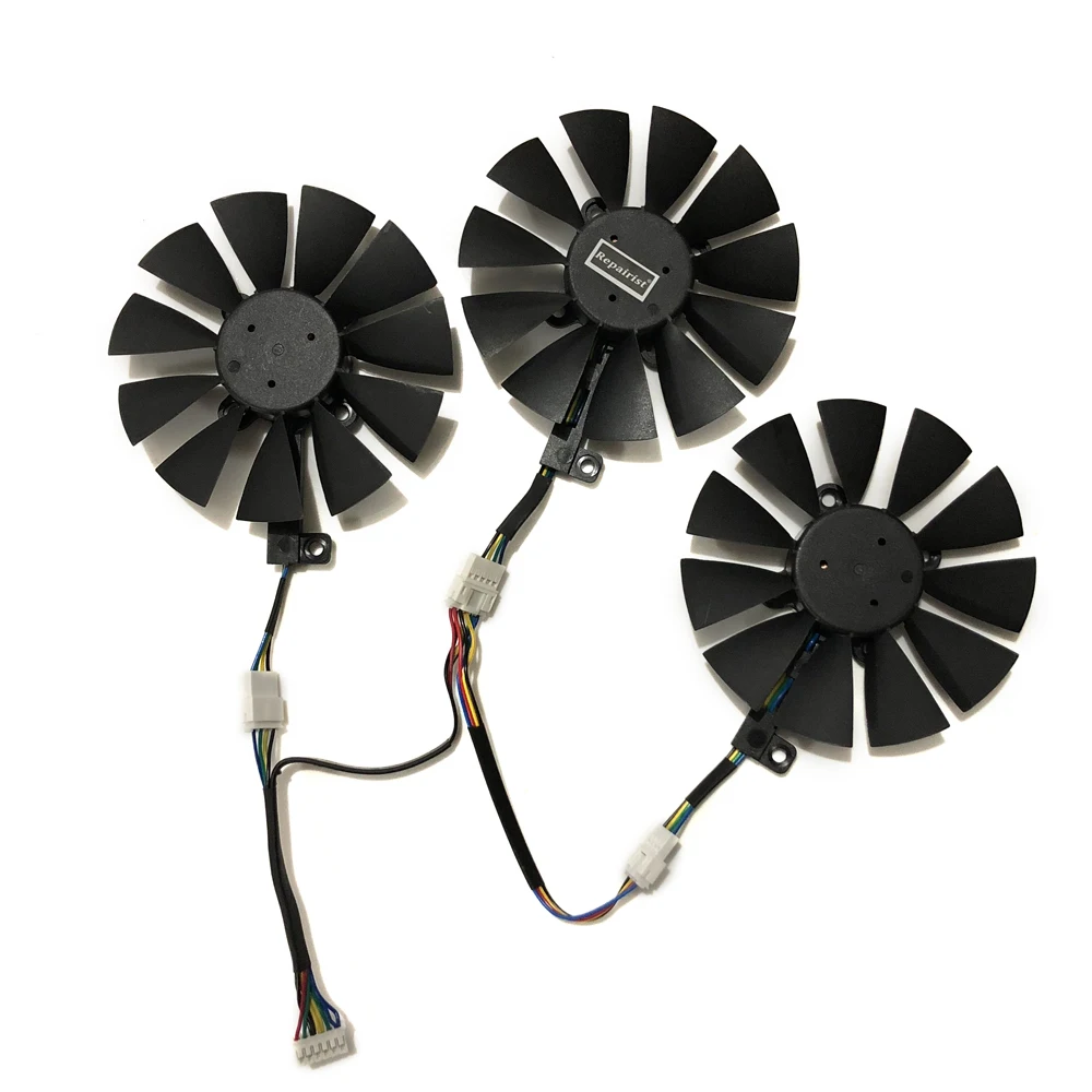 VGA Geforce GTX1080/1070 охлаждающий вентилятор GPU PLD09210S12HH/T129215SU для ASUS STRIX Raptor GTX1070 1080