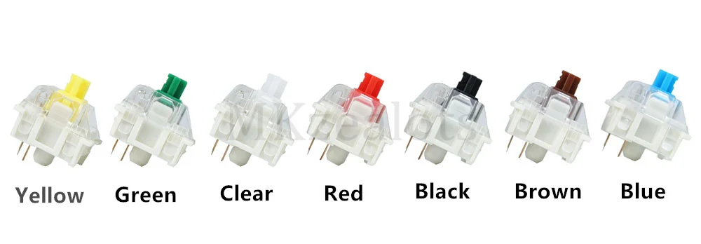 pc keyboard Gateron Switches 3pin SMD LED Underglow Led Compatible  For MX Mechanical Keyboard fit GK61GK64 GH60 computer keypad