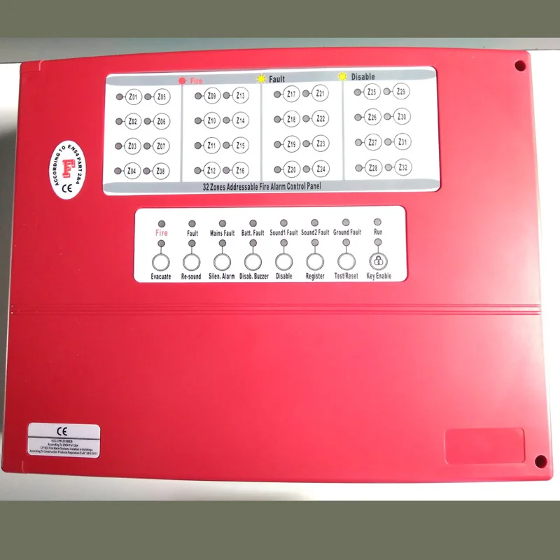 

new good rice 8 zone Fire Alarm Control Panel Conventional panel FACP detector control system Fire Fighting Host