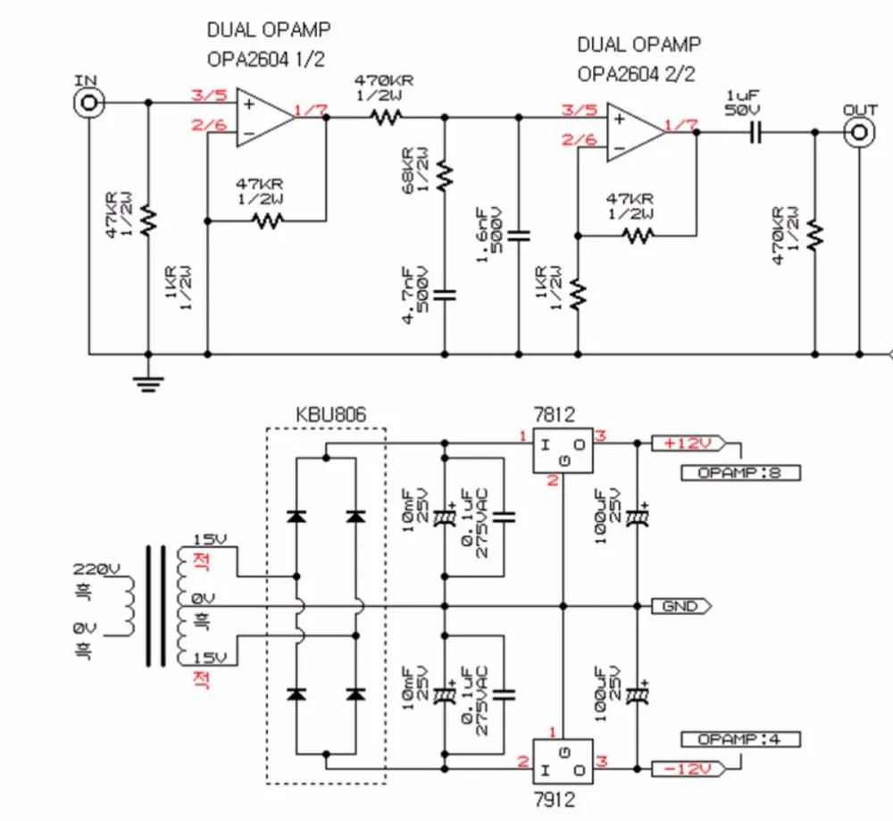 Мм Плата усилителя PCBA поворотные столы Phono Amp OPA2111KP Германия двойной цепи ослабленные RIAA фиолетовый 35 в версия HIFI DIY C2-003