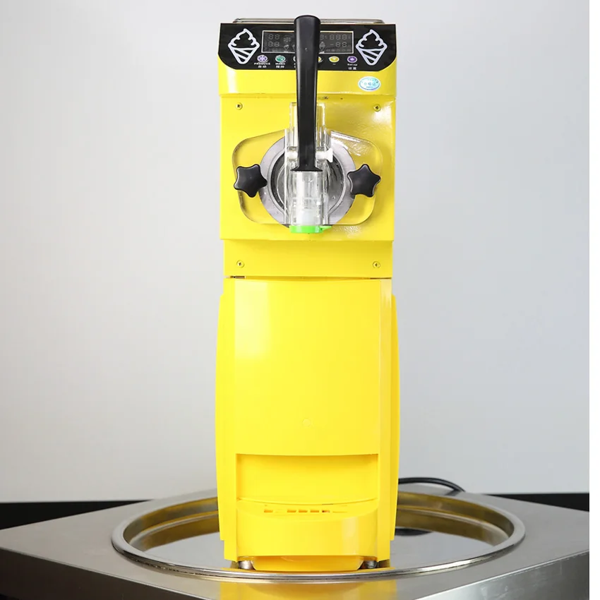 US $1.280.00 Mini Single Flavor Soft Ice Cream MachineIce cream make machine for shop