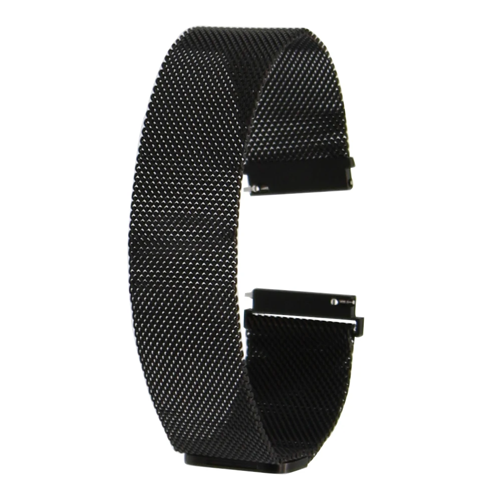 Milanese Loop Нержавеющая сталь Смотреть Band 22 мм для Moto 360 2 46 мм Магнитная Туфли с ремешком и пряжкой Quick Release наручный ремень браслет