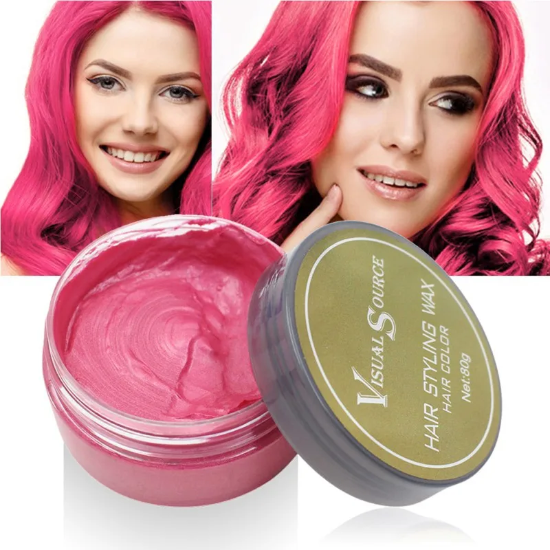 Dynamic Modeling Hair Wax Makeup 5 Colors Hair Dye Wax Hair Color One