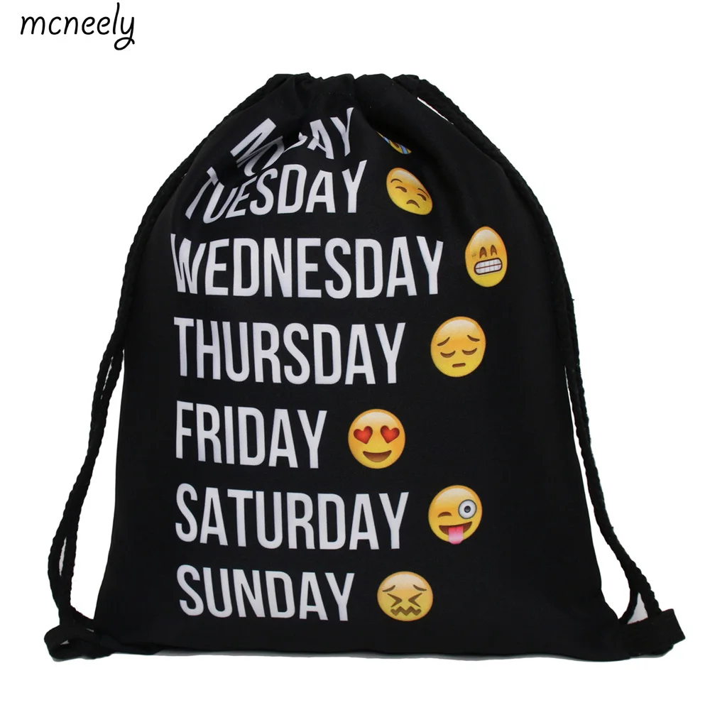 

2018 Hot Selling Bundle Pocket School Bags Travel Storage Backpacks for Ladies Drawstring Bag Shopping Bag