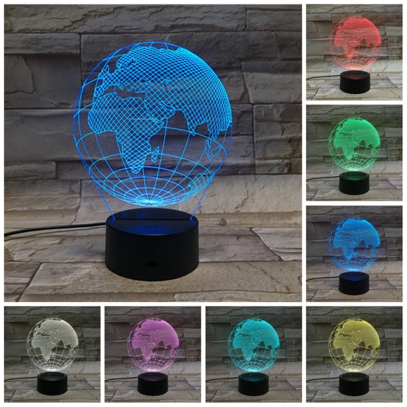 3D Illusion LED Lamp Table Night Light  (3)_conew1